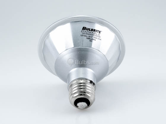 Bulbrite 772723 LED13PAR30S/NF25/830/WD Dimmable 13W 3000K 25° PAR30S LED Bulb, Enclosed and Wet Rated