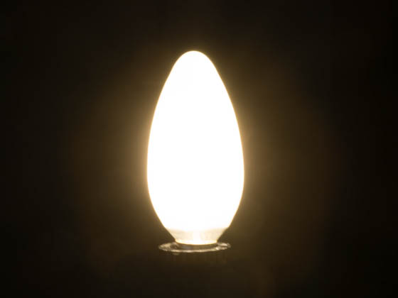 Bulbrite 776569 LED4B11/27K/FIL/E12/F Dimmable 4W 2700K Decorative Filament LED Bulb
