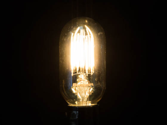 Bulbrite 776605 LED4T14/22K/FIL-NOS/2 Dimmable 4W 2200K Vintage T14 Filament LED Bulb