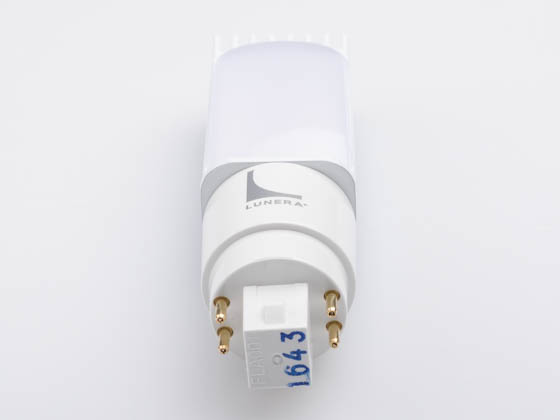Lunera Lighting HN-H-G24Q-B-11W-835-G4 Lunera 11W 4 Pin Horizontal 3500K G24q LED Bulb, Uses Existing Ballast