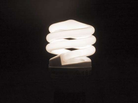 Bulbrite 509015 CF13WW/T2 13W 120V Warm White CFL Bulb, E26 Base