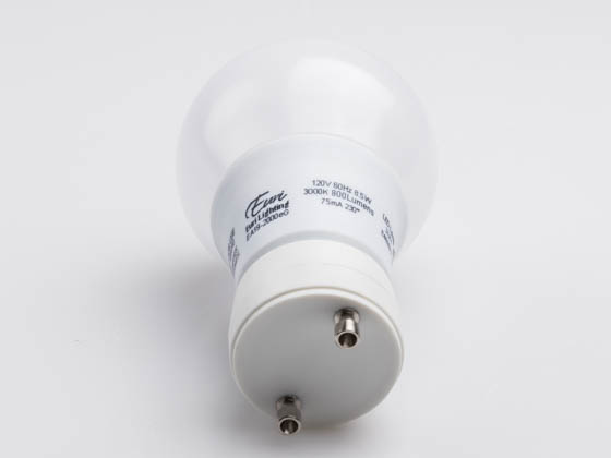 Euri Lighting EA19-2000eG EBA19DM/B/8.5W/800/230D/30K/GU24/E Dimmable 8.5W 3000K A19 LED Bulb, GU24 Base