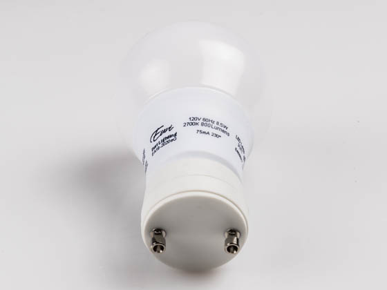 Euri Lighting EA19-2020eG EBA19DM/B/8.5W/800/230D/27K/GU24/E Dimmable 8.5W 2700K A19 LED Bulb, GU24 Base