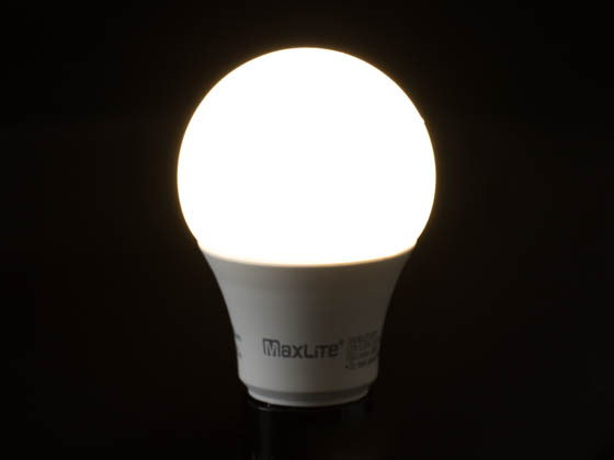 MaxLite 107719 11A19DLED30/G5 Maxlite Dimmable 11W 3000K A19 LED Bulb