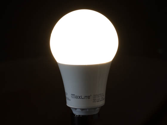 MaxLite 107851 17A21DLED930/JA8 Maxlite Dimmable 17 Watt 3000K A21 LED Bulb, 91 CRI, JA8 Compliant