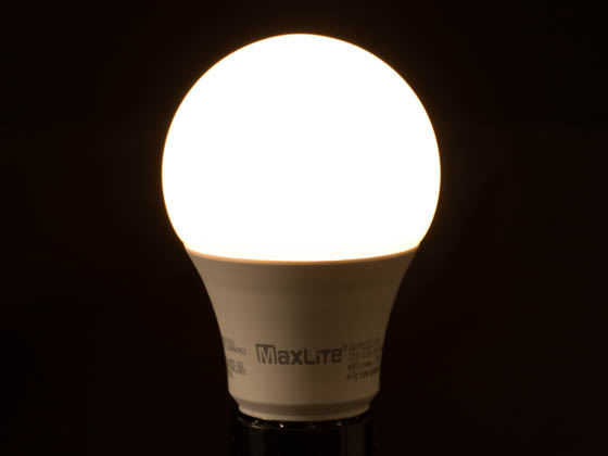 MaxLite 107589 6A19DLED27/G5 Maxlite Dimmable 6W 2700K A19 LED Bulb