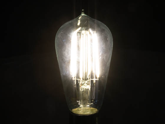 Bulbrite 776669 LED7ST18/30K/FIL/2 Dimmable 7W 3000K ST-18 Filament LED Bulb
