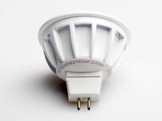 Bulbrite 771302 LED8MR16NF25/50/827/D Dimmable 8W 2700K 25° MR16 LED Bulb, GU5.3 Base, Rated For Enclosed Fixtures