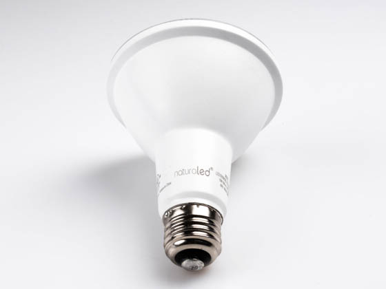 NaturaLED 5928 LED10PAR30L/OD/80L/FL/930 Dimmable 10W 3000K 40° PAR30L LED Bulb, 90 CRI, Wet Rated