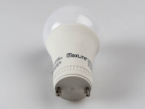 MaxLite 1409019 11A19GUDLED40/G5 Maxlite Dimmable 11W 4000K A19 LED Bulb, GU24 Base