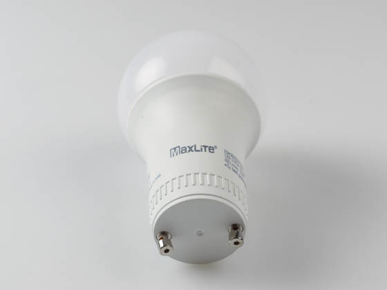 MaxLite 14099406 E6A19GUDLED30/G6 Dimmable 6W 3000K A19 LED Bulb, GU24 Base, Enclosed Rated