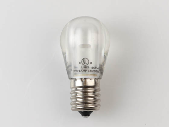 Westinghouse 4511400 1.5S11/LED/CL/IN/27 1CD Non-Dimmable 1.5 Watt Clear S11 LED Bulb, Intermediate Base, Enclosed Rated