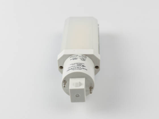 Keystone KT-LED82P-H-835-D Non-Dimmable 8W 2 Pin Horizontal 3500K G24d/G24q LED Bulb, Ballast Bypass