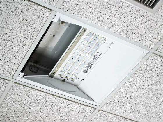 Philips Lighting 516005 EvoKit 2x2 P 32L 24W 835 2 0-10 7 G4 Philips EvoKit Dimmable 24W 3500K 2' x 2' LED Retrofit Kit