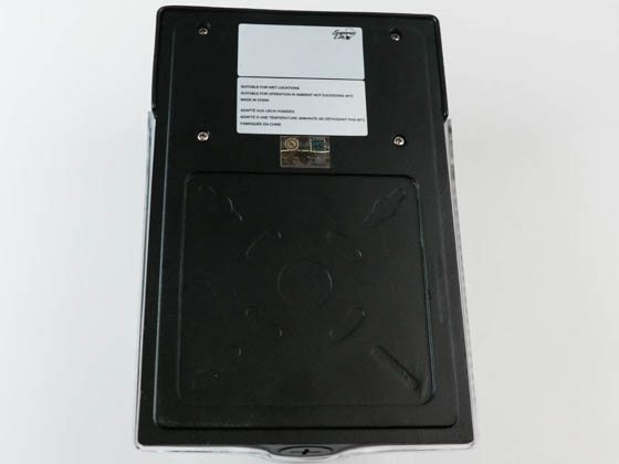 Superior Life 83356 LED MINI WALL PACK/BLACK/25W/40K/PHOTOCELL/120V-277V 25 Watt Non-Dimmable 120-277V 4000K LED Mini Wallpack Fixture With Photocell