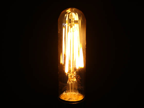 Bulbrite 776808 LED3T9/22K/FIL-NOS/3 Dimmable 3W 2200K Vintage T9 Filament LED Bulb, Enclosed and Outdoor Rated