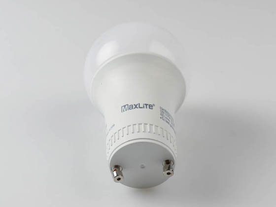 MaxLite 14099407-7 E6A19GUDLED40/G7 Dimmable 6W 4000K A19 LED Bulb, GU24 Base, Enclosed Fixture Rated