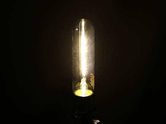 Philips Lighting 543132 4T10/MOD/840/E26/CL/GL/DIM Philips Dimmable 4W 4000K Smokey Finish Filament T10 LED Bulb, Wet Rated