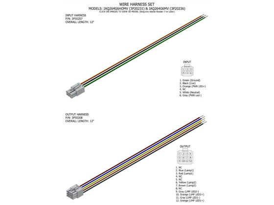 Robertson Worldwide IAQ264G6HOMV Robertson Electronic Start for 1 or 2 Lamp 87-155w Single Pin 100-240V