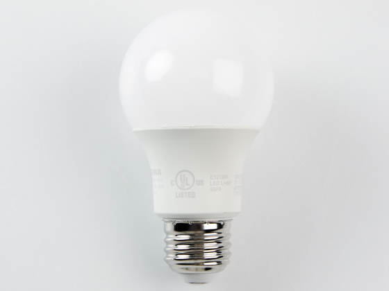 Sylvania 40212 LED8.5A19/F/841/10YV/RS/RP2 Non-Dimmable 8.5W 4100K Rough Service A19 LED Bulb, Enclosed Fixture Rated