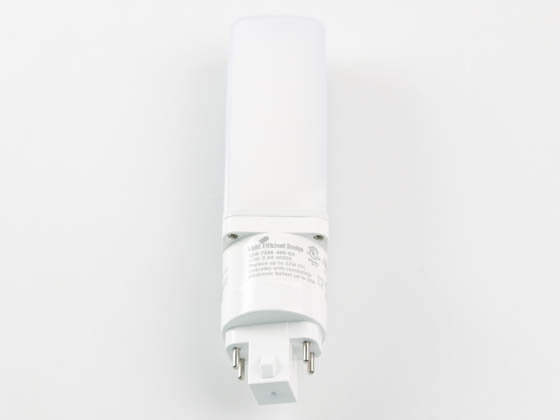 Light Efficient Design LED-7334-40K-G3 Horizontal 11W 4 Pin 4000K G24q LED Bulb, Ballast Compatible