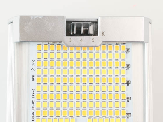 Light Efficient Design LED-8088E345D-G4 50 Watt Flex Color 3000K/4000K/5000K Wallpack Retrofit LED Bulb, Ballast Bypass, E26 Base