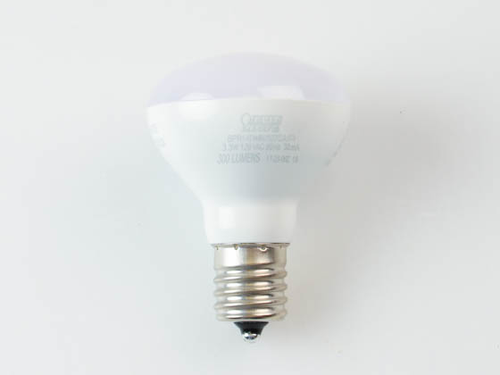 Feit Electric BPR14DMN/927CA Feit 3.3 Watt Dimmable R14 LED Bulb, 2700K, E17 Base
