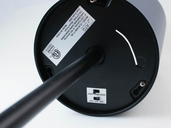 ATG Electronics CLI6-40W-T1-BL LED Cylinder With Bluetooth Controller For Remote Dimming, Watt- and Color-Selectable