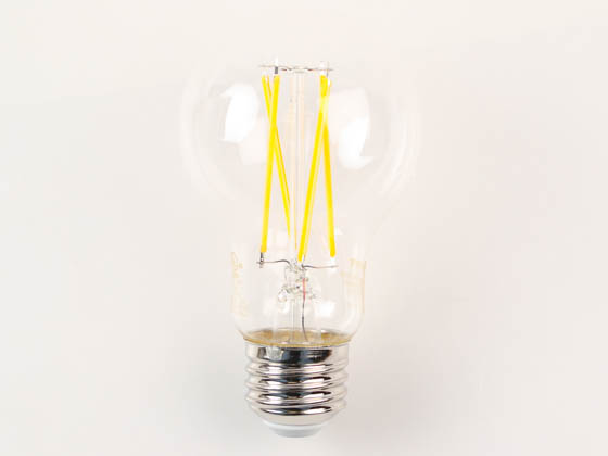 Bulbrite 776226 LED7A19/27K/FIL/D/B/2/4P Dimmable 7W 2700K A-19 Filament LED Bulb, Enclosed Fixture Rated
