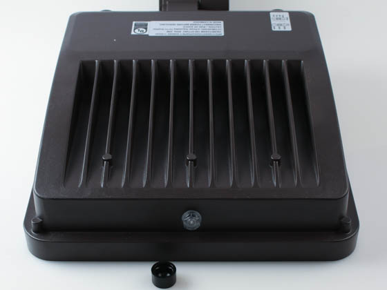 Contractor Choice FL-45285 FL-120WDDK-PC-SF LED Flood Light Wattage (53/71/99/123W) and Color Selectable with Photocell and Slipfitter Mount