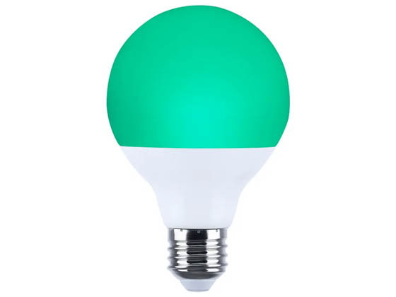 Satco Products, Inc. S11102 G25/10W/LED/RGBTW/SF Satco Starfish 10W Smart Wi-Fi LED G-25 Lamp, RGB Color Changing and Tunable White , E26 Base, 120 Volt