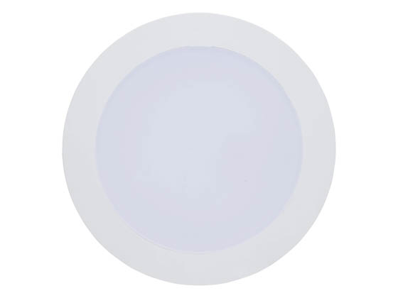 Satco Products, Inc. S11896 13WLED/DLR/6/FS/WF/RND/WH Satco 6" LED Downlight Color and Wattage Selectable Flat Wafer,  E26 Base