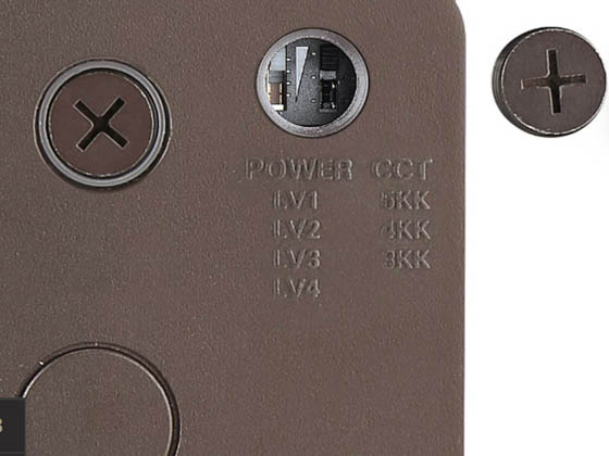 Contractor Choice AF-46104 AF-300W-T3-SF-CR-480V LED Area Fixture High Voltage Wattage (120W/180W/240W/300W) & Color Selectable Type III Includes Slipfitter Mount and Control Ready Port 347-480V