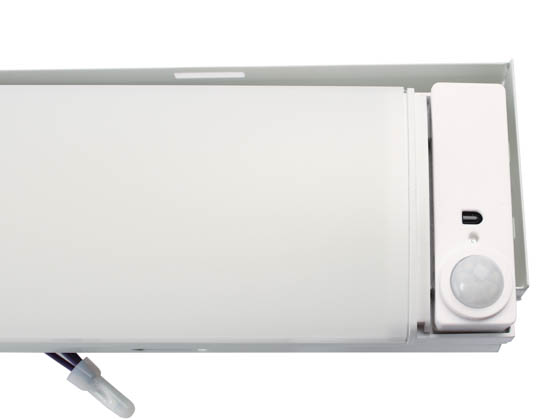 Contractor Choice SL-46140 SL-40W-CCT-CR 48" LED Strip Fixture Wattage and Color Selectable Includes Control Ready Port