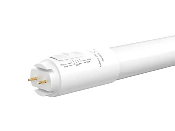 Commercial LED L12.5EMTUNBCL97 CLT97-12.5W(EM)2G-5CCT 12.5W, 48 Inch, T8 Emergency LED Tube, UL924 Certified, Color Selectable, Ballast Bypass Mode