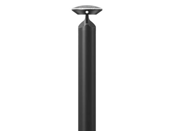 LED Living Technology SBL01-04CS-41MK Solar Off-Grid LED Bollard - 4W, 600 Lumens, IK10, IP66, 3000K/4000K/5000K - LED Living Technology