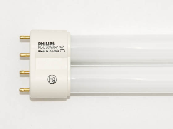 Philips Lighting 345132 PL-L 36W/41  (4-Pin) Philips 36W 4 Pin 2G11 Cool White Long Single Twin Tube CFL Bulb
