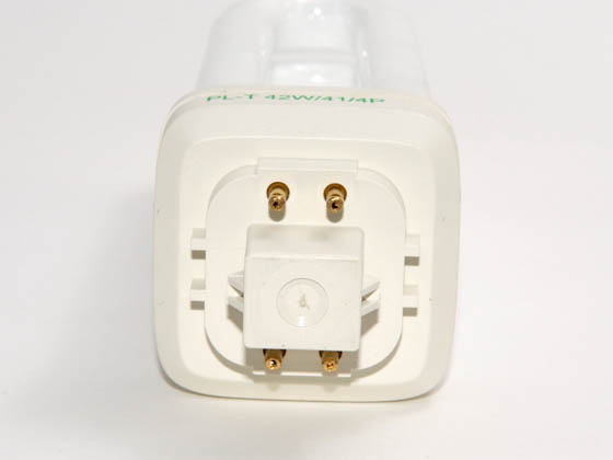 Philips Lighting 268763 PL-T 42W/41/4P/ALTO  (4-Pin) Philips 42 Watt, 4-Pin Cool White Long Triple Twin Tube CFL Bulb