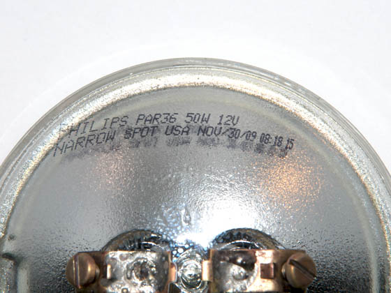 Philips Lighting 228593 50PAR36/NSP (12 Volt) Philips 50W 12V PAR36 Halogen Narrow Spot Bulb