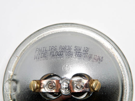 Philips Lighting 296038 50PAR36/WFL (12 Volt) Philips 50W 12V PAR36 Wide Flood Bulb