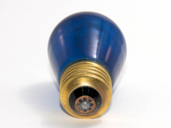 Philips Lighting 390070 11S14/TB (Trans. Blue) Philips 11 Watt, 130 Volt S14 Transparent Blue Sign/Indicator Bulb
