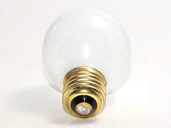 Bulbrite 320040 40G19WH (DISC - NO SUB) 40 Watt, 125 Volt G19 White Globe Bulb