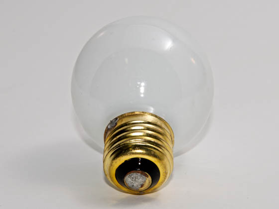 Bulbrite 320025 25G19WH (125V) 25W 125V G19 White Globe Bulb, E26 Base
