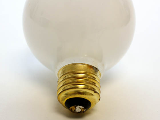 Bulbrite 393002 25G25WH2  (120V) 25W 120V G25 White Globe Bulb, E26 Base