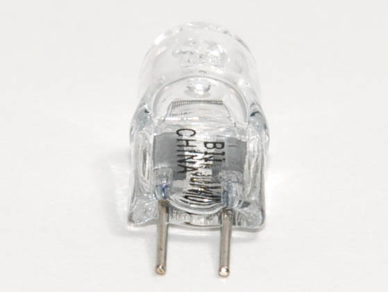 Bulbrite 650010 Q10G4/12 (12V) 10W 12V T3 Clear Halogen 4mm Bipin Bulb