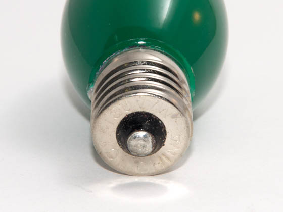 Value Brand LBD104 7C9N CG (130V) 7 Watt, 130 Volt C9 Green Indicator, Holiday Bulb