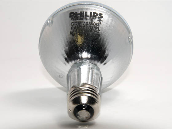 Philips Lighting 232215 CDM70/PAR30L/M/FL/3K Philips 70W Long Neck PAR30 3000K Metal Halide Flood Lamp