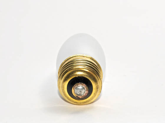 Bulbrite 406025 25ETF (130V) 25W 130V Frosted Blunt Tip Decorative Bulb, E26 Base