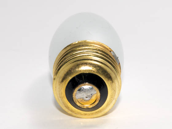 Bulbrite 409025 25EFF (130V) 25W 130V Frosted Bent Tip Decorative Bulb, E26 Base