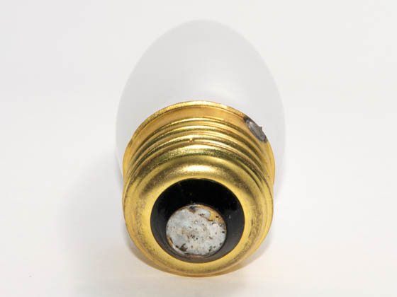 Bulbrite 409040 40EFF (130V) 40W 130V Frosted Bent Tip Decorative Bulb, E26 Base